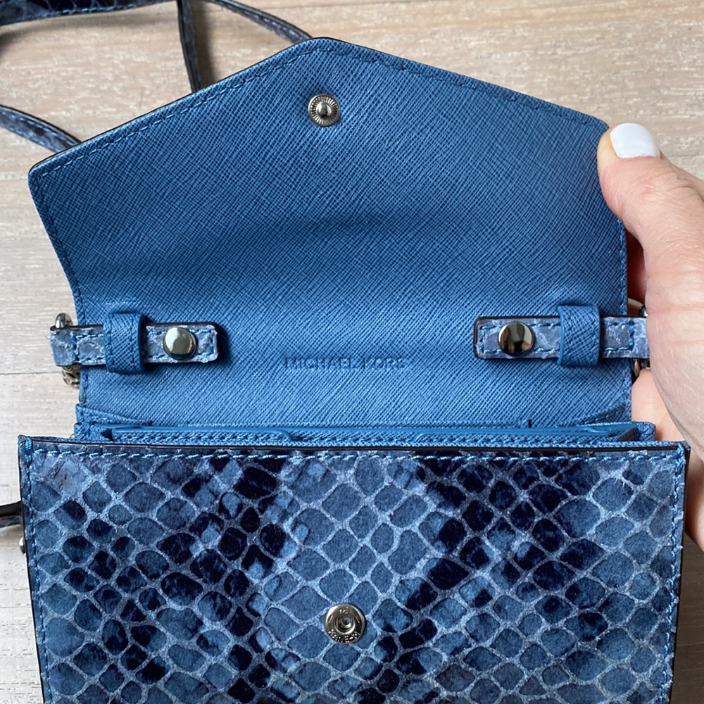 Michael Kors Python Wallet Crossbody Bag - image 5